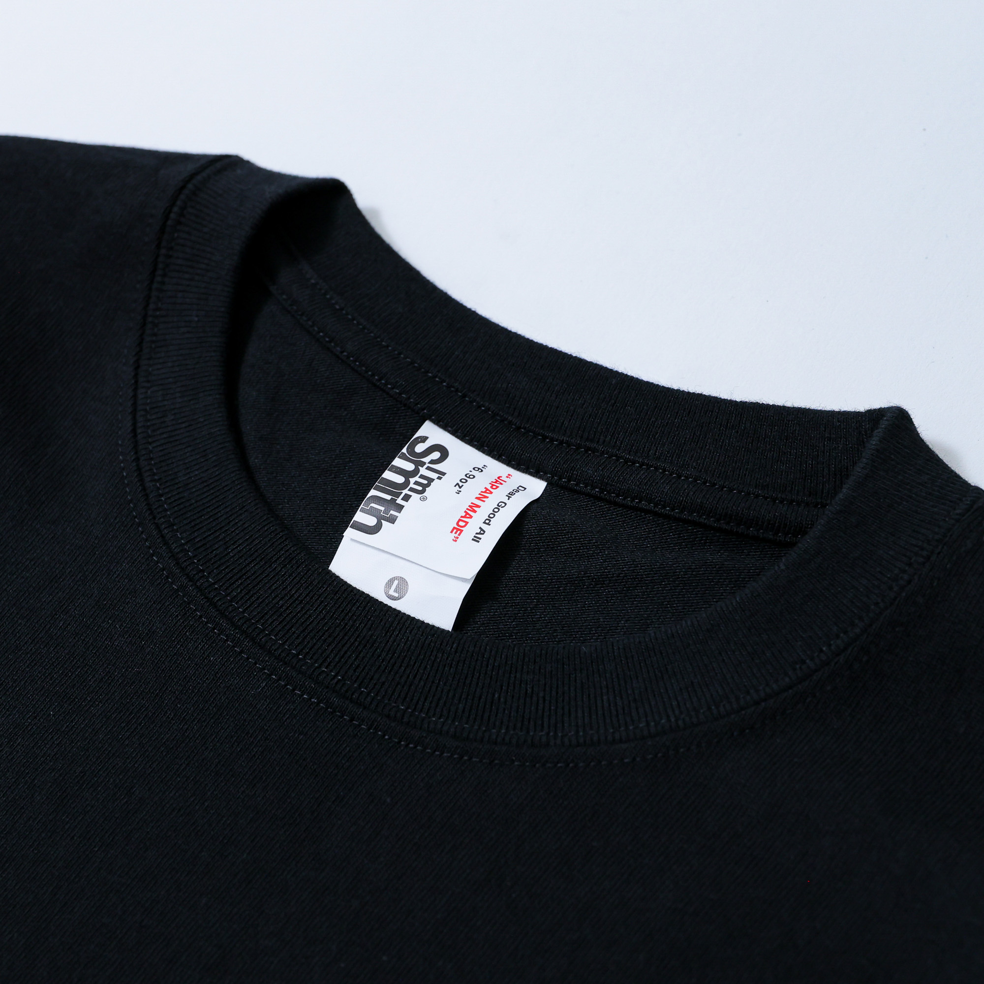 日本製 半袖Tシャツ ブラック