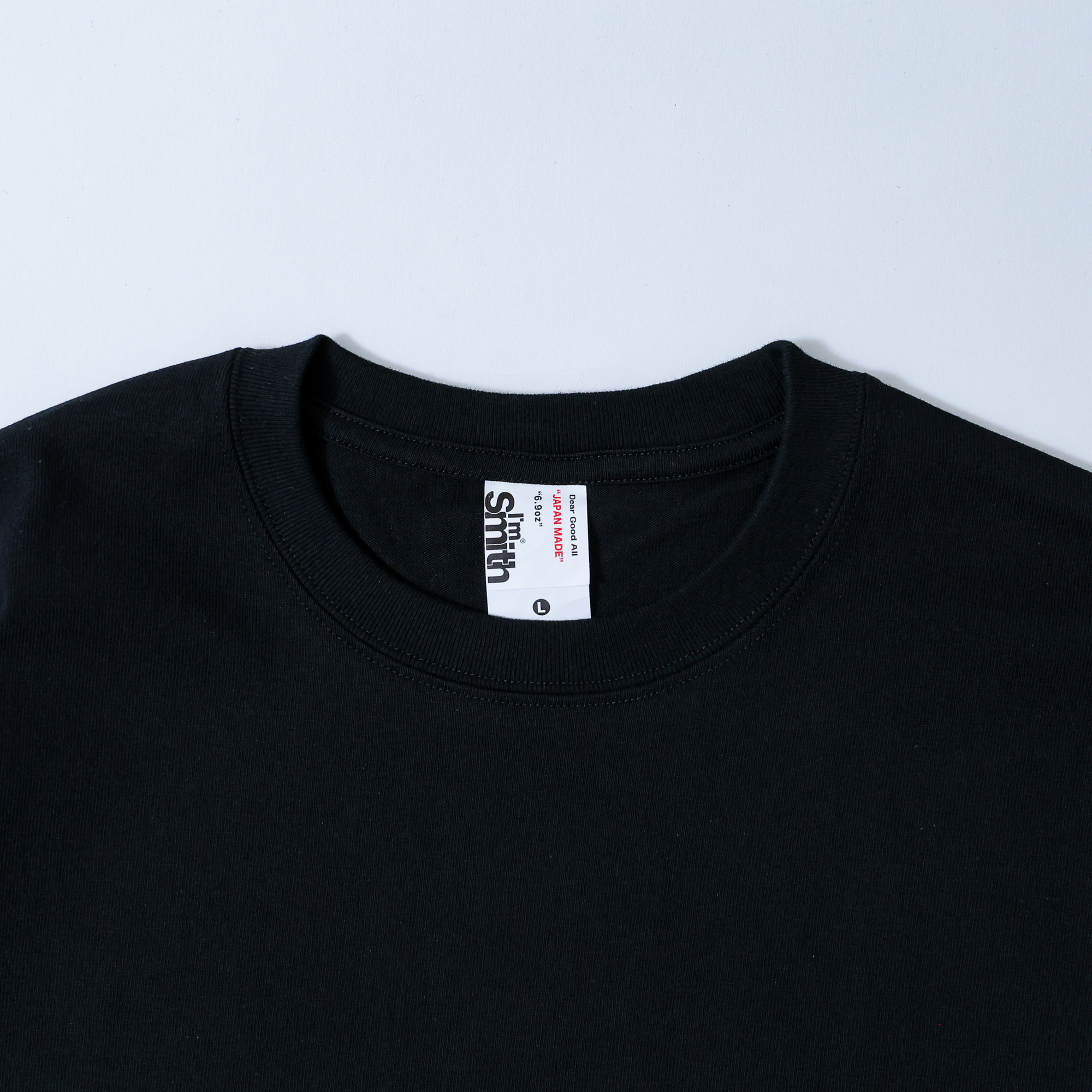 日本製 半袖Tシャツ ブラック