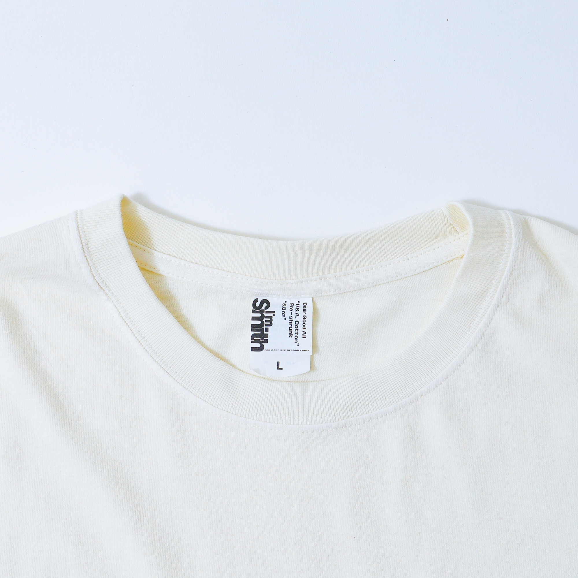 ヴィンテージ加工半袖Tシャツ ホワイト